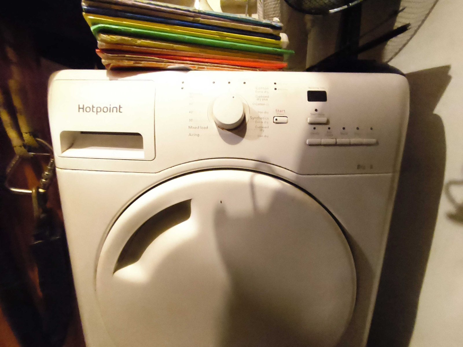 Hotpoint tumble dryer checked during diagnostic visit in Sawbridgeworth